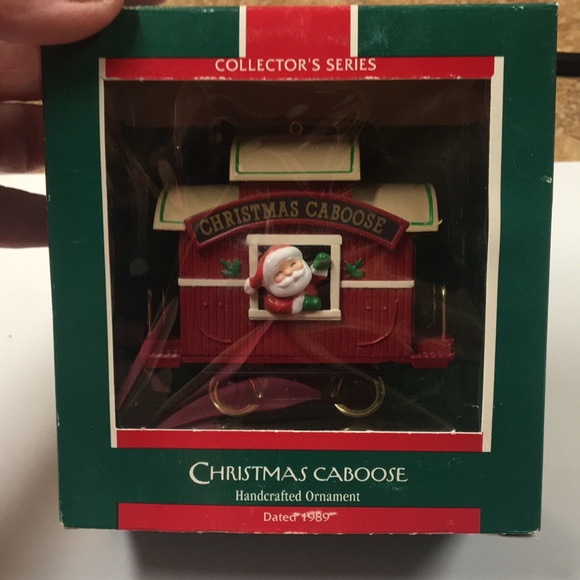 Hallmark Christmas Caboose Dated 1989 Vintage - Picture 5 of 8